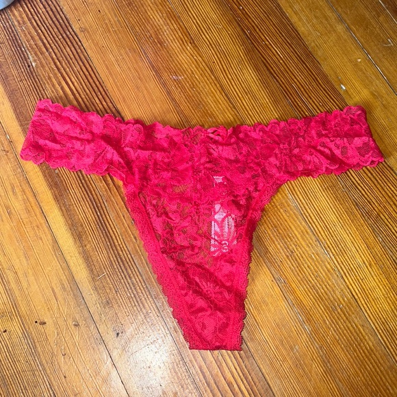 Victoria's Secret Intimates & Sleepwear Red Lace Victoria Secret